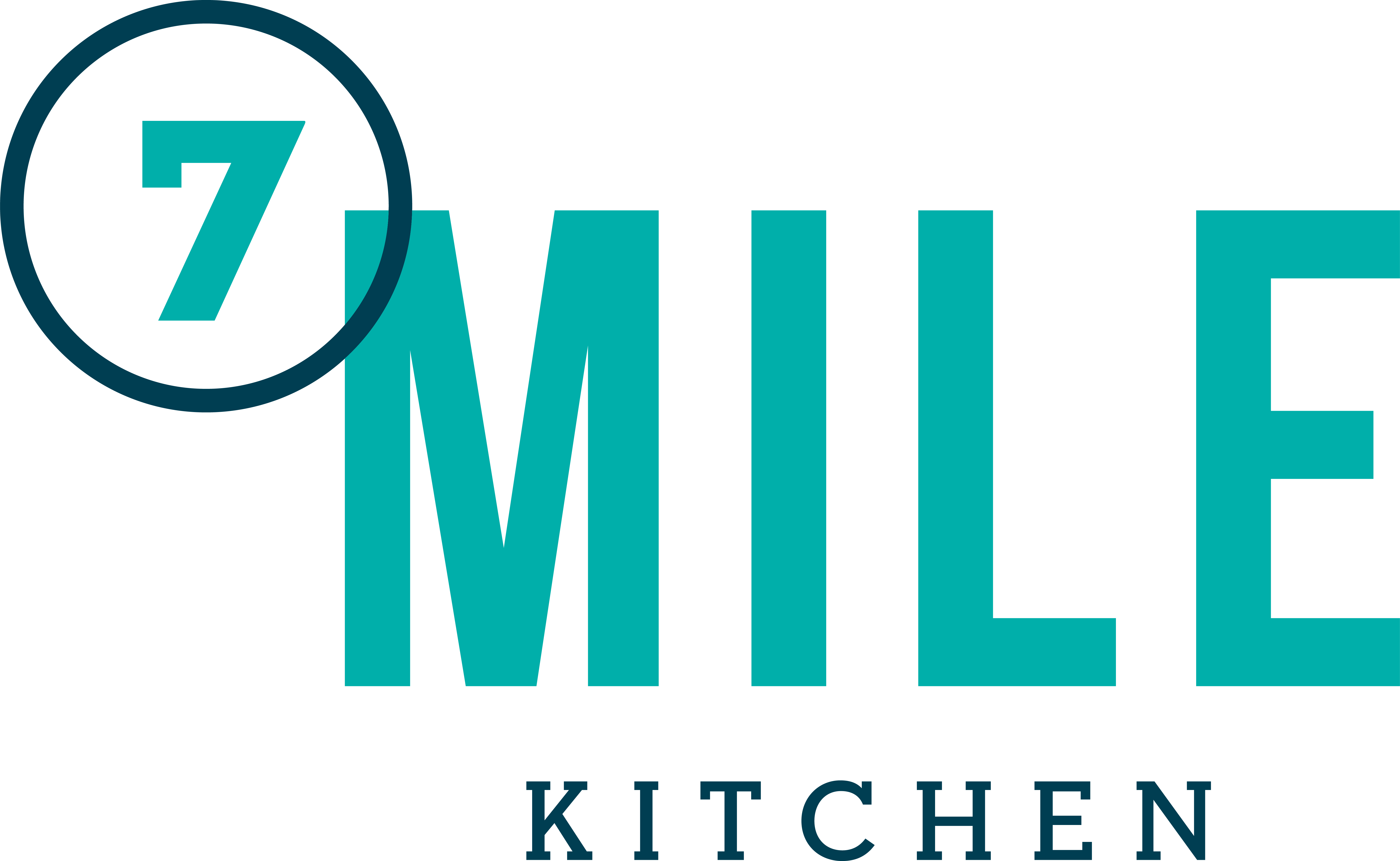 Logo saying 7 Mile Kitchen